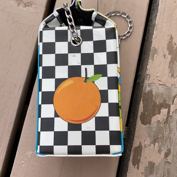 Dolls Kill Multicolor Milk Carton Crossbody Bag - Picture 2 of 5